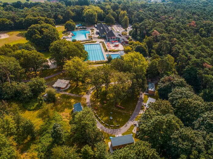 Waldfreibad Walbeck von oben